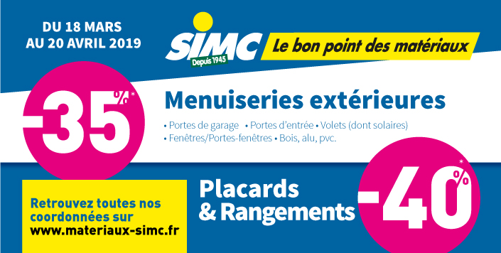 Promo printemps simc 2019