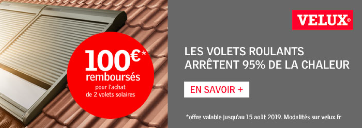 Image actu : Passez l’été au frais avec VELUX !