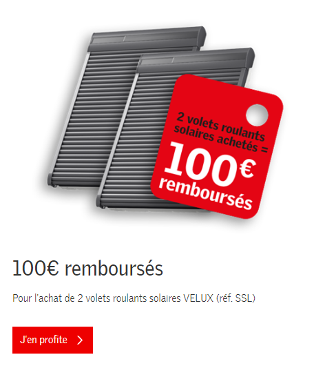 offre velux 2 volets