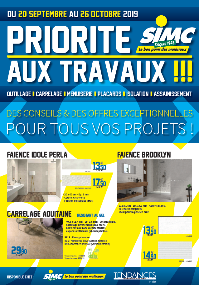 promo automne simc