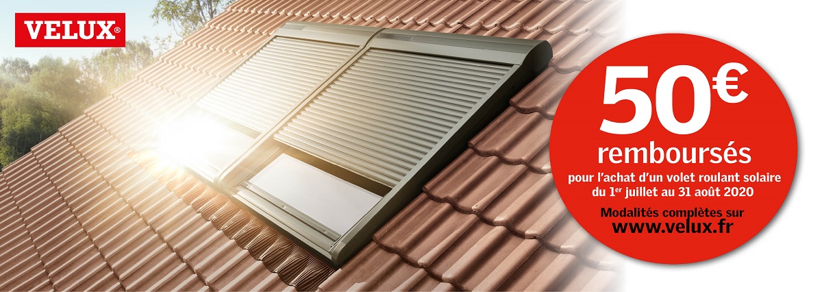 Image actu : Offre Spéciale VELUX : Volets Roulants
