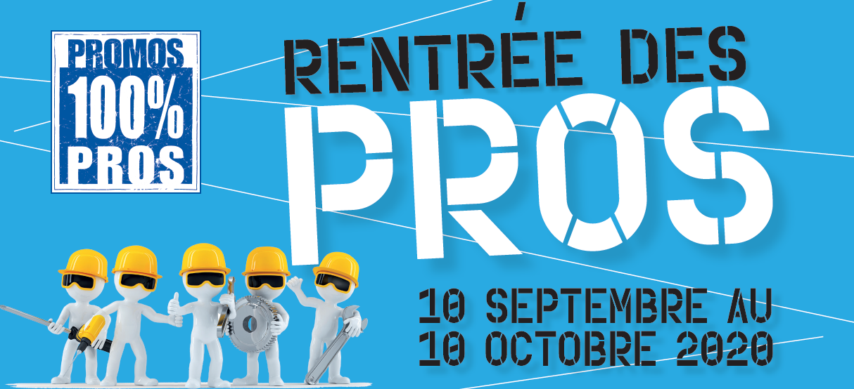 Image actu : 100% pros : La Rentrée des Pros 2020