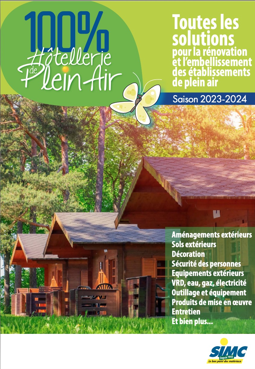 Image actu : Catalogue 100% Hôtellerie – Plein air