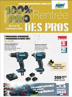 Affiche promotion de la rentrée 2023 100% pros