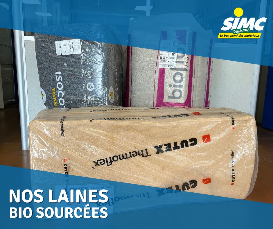 Nos laines bio sourcées Matériaux SIMC