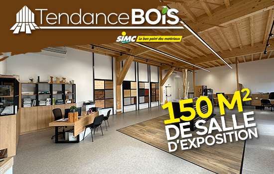 Image actu : Tendance Bois, le nouvel espace d’exposition Matériaux SIMC