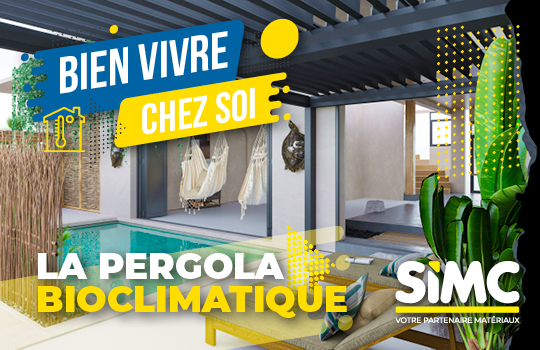 Image actu : Bien vivre chez soi… Quand il fait (très) chaud. La solution du jour : la pergola bioclimatique