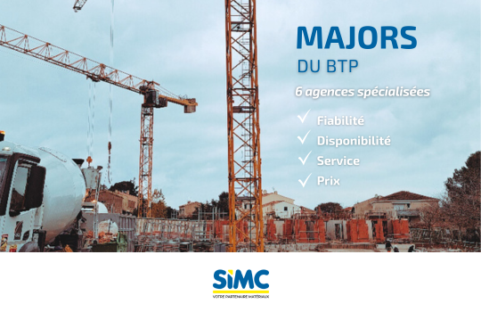 Image actu : Matériaux SIMC & les majors du BTP : pourquoi nous choisir pour les grands chantiers de travaux publics ?
