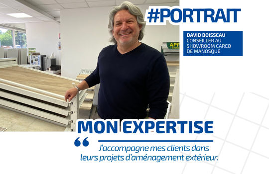 Image actu : [Portrait] David Boisseau, conseiller au showroom CAREO de Manosque