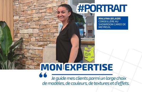 Image actu : [Portrait] Malvina Belasri, conseillère au showroom CAREO de Meyreuil