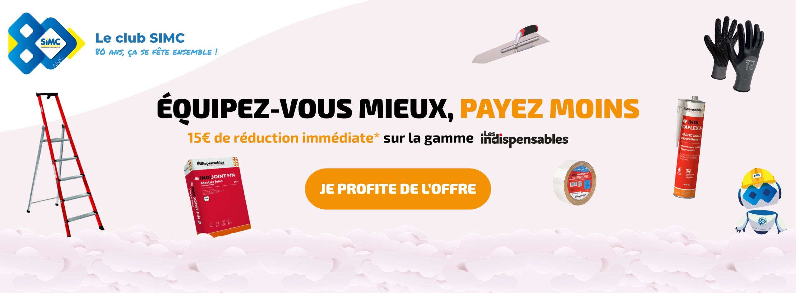 Offre de novembre - Les indispensables x Le Club SIMC