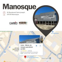 Notre agence Careo & Ménéo de Manosque avec ses coordonnées