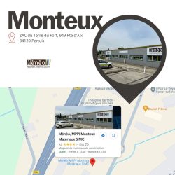 Notre agence Ménéo de Monteux avec ses coordonnées